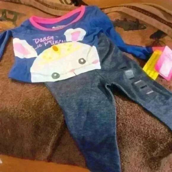 🍼Imagine Girls Printed 2Pc. Set 12M - Picture 1 of 9